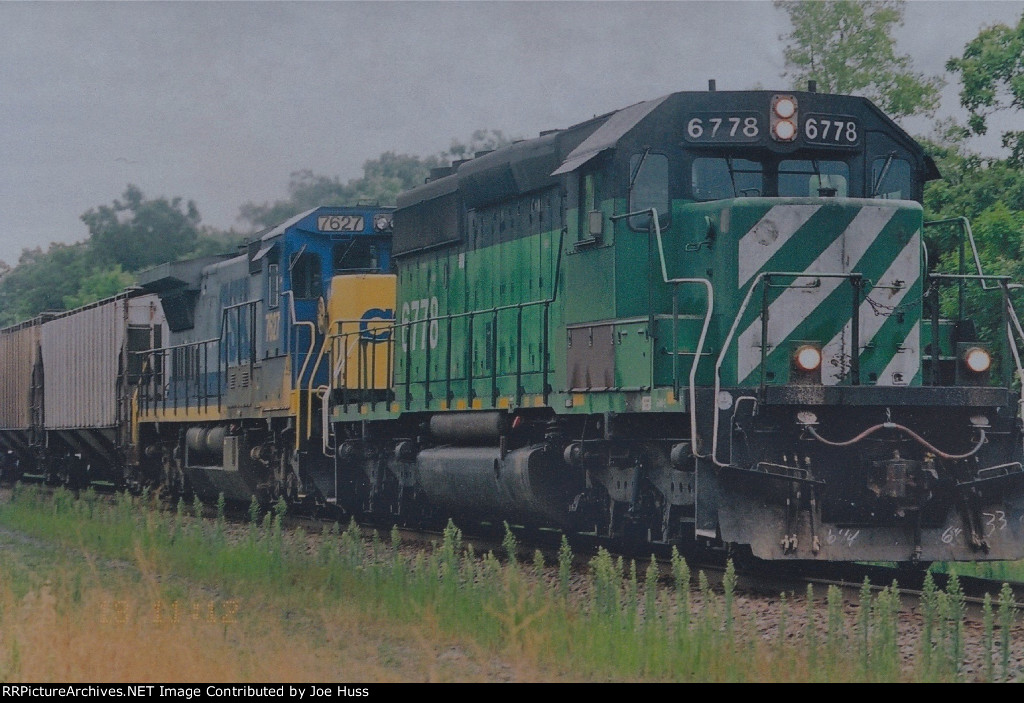 BNSF 6778 West